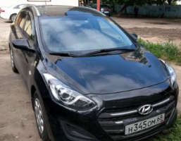 Дефлекторы окон (ветровики) Hyundai I30 II Wagon 2012"EuroStandard" (Хюндай Ай30) Кобра Тюнинг